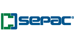 Blue and green SEPAC logo that links to sepac.com